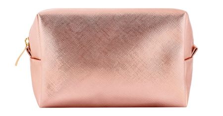 Гурмандиз Косметичка Cафьяновая Розовое золото Квадратная лаура довер 101 идея на все случаи жизни