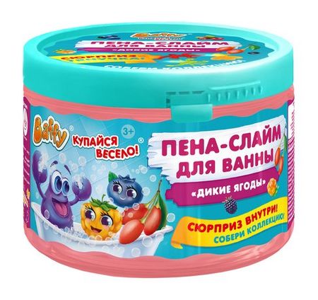 Baffy Пена-слайм для ванны Дикие ягоды