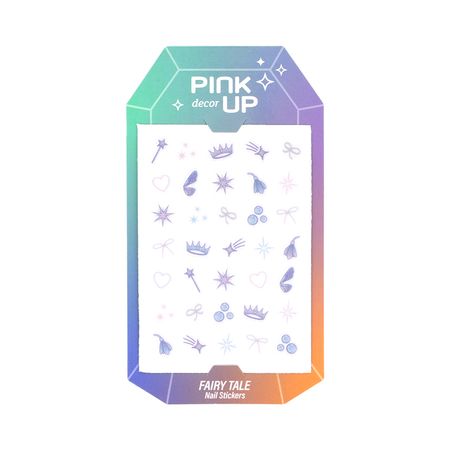 Наклейки для ногтей PINK UP DECOR NAIL STICKERS переводные тон 228 наклейки 3d лондон 2510 5