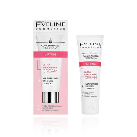 Крем для лица EVELINE CONCENTRATED FORMULA с мультипептидами разглаживающий 50 мл гарольд станиславович гуревич uniform formula of interaction of fields and bodies theory of absoluteness