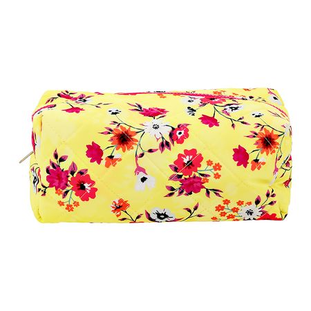 Косметичка LADY PINK цветочный принт визитница infolio 7 7 10 5мм на 1 окно коллекция garden очный принт искусственная кожа