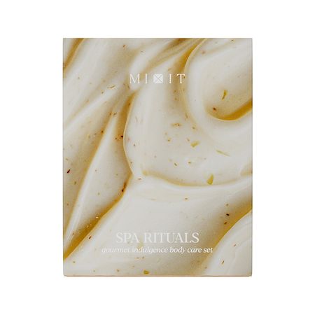 Подарочный набор для ухода за телом MIXIT SPA RITUALS Гурманское наслаждение Скраб-бальзам 300 г + Крем-баттер 250 г