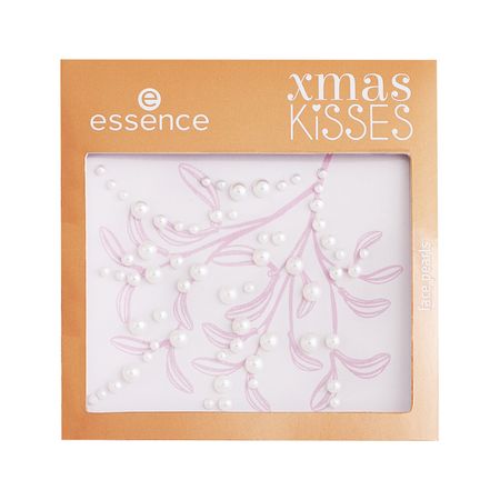 Украшения для лица ESSENCE XMAS KISSES самоклеящиеся тон 01 Mistletoe kiss, dont want to miss!