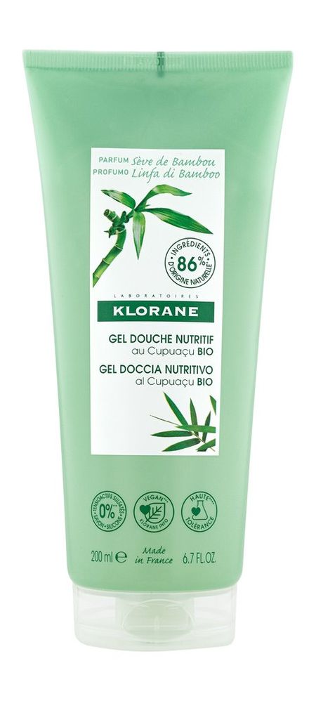 Klorane Nourishing Shower Gel Sève de Bambou