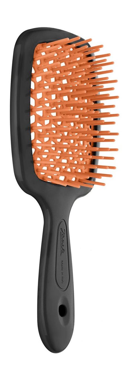 Janeke Small Superbrush Black and Orange