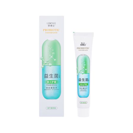 Паста зубная DR. LI с пробиотиками с ароматом зеленого бамбука и мяты 100 гр александр суханевич послевкусие