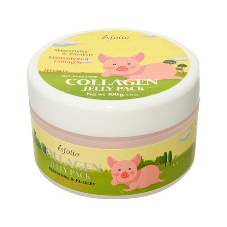 Ночная маска для лица ESFOLIO с коллагеном 100 г ольга викторовна дашкова сама невинность