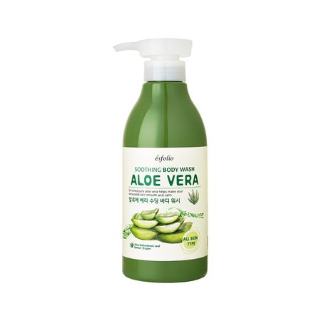 Гель для душа ESFOLIO ALOE VERA Успокаивающий 500 мл