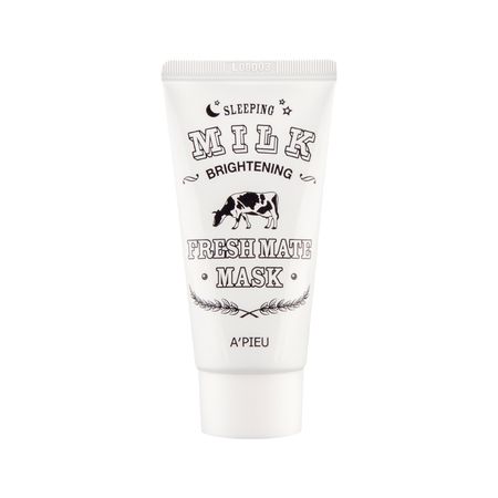 Ночная маска для лица APIEU FRESH MATE MASK выравнивающая тон кожи с молочными протеинами 50 мл ольга викторовна дашкова ночная смена двойной тариф
