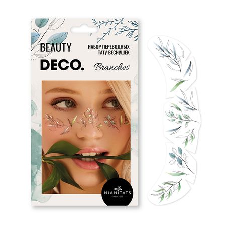 Набор переводных тату-веснушек DECO. FLORAL by Miami tattoos Branches генри форд генри форд лучшие афоризмы