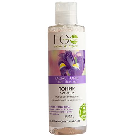 Тоник для лица EO LABORATORIE Глубокое очищение для проблемной и жирной кожи 200 мл николай юрьевич третьяков очищение суфийская энергетическая практика