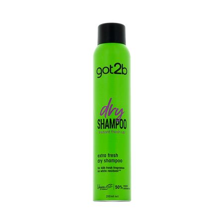 Шампунь для волос сухой GOT2B DRY SHAMPOO extra fresh экстра свежесть 200 мл