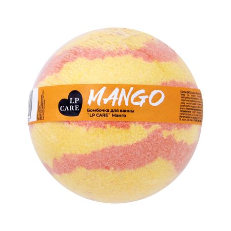 Бомбочка для ванны LP CARE Манго 120 г бомбочка для ванны 140г сердечко розовое пон 011