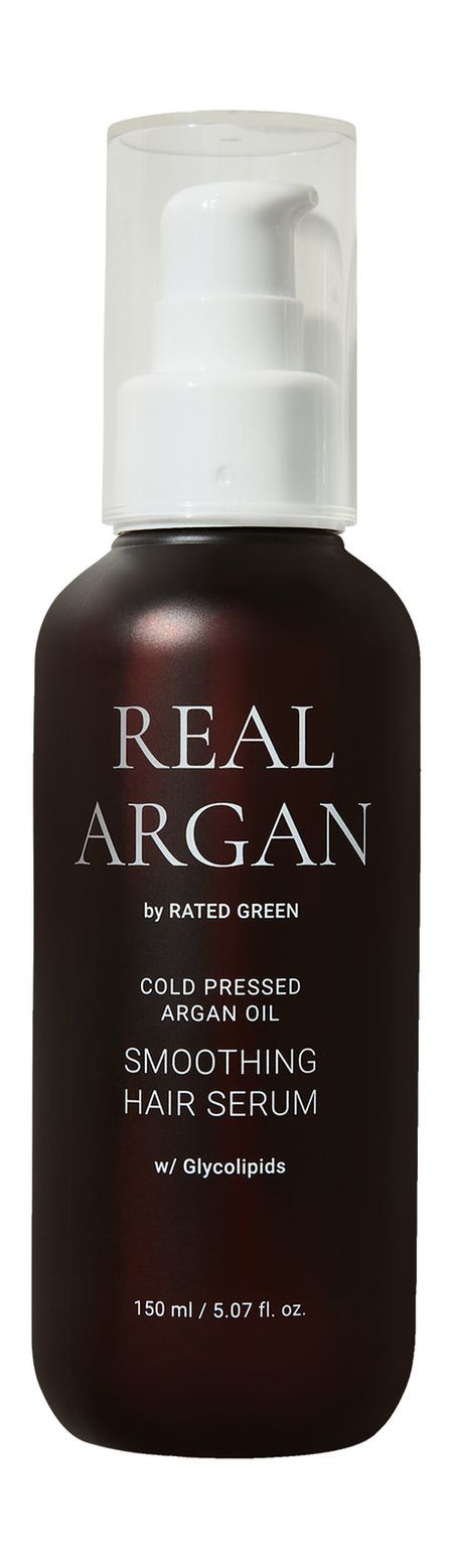 Rated Green Real Argan Cold Pressed Argan Oil Smoothing Hair Serum