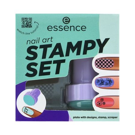 Набор для стемпинга ногтей ESSENCE NAIL ART STAMPY SET тон 01 Stamping on анастасия витальевна гундер я с тобой