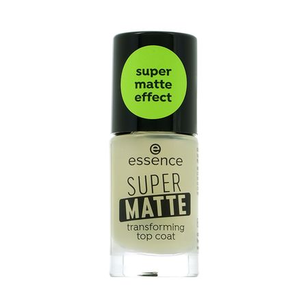 Топовое покрытие для ногтей ESSENCE SUPER MATTE с суперматовым эффектом