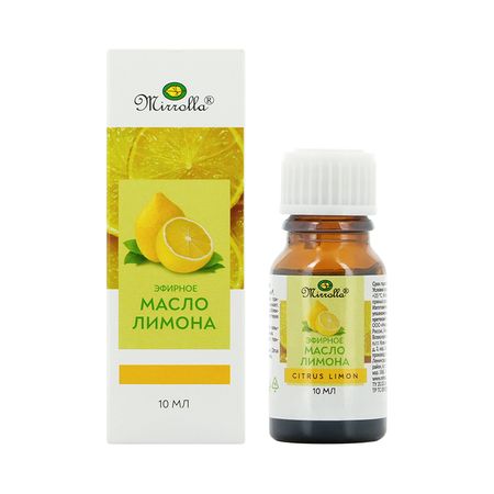 Эфирное масло MIRROLLA Лимон 10 мл катс янг ароматерапия эфирные масла лечебные свойства практика применения