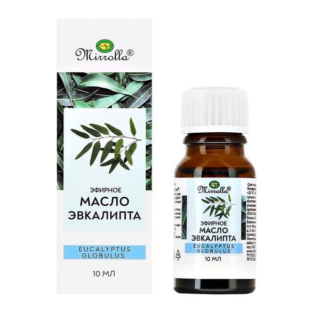 Эфирное масло MIRROLLA Эвкалипт 10 мл катс янг ароматерапия эфирные масла лечебные свойства практика применения