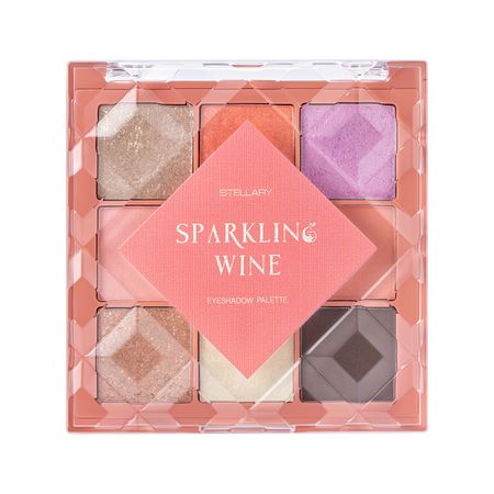 Палетка теней для век STELLARY SPARKLING WINE тон 01