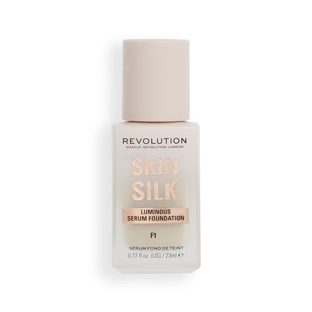 Основа тональная для лица REVOLUTION SKIN SILK Luminous Serum Foundation тон F1 своя комната