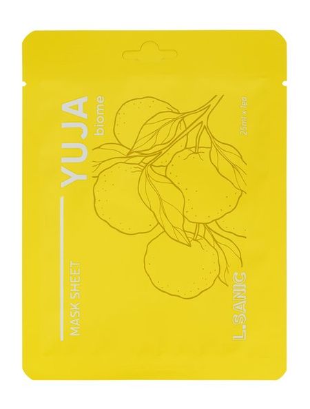 L.sanic Yuja Biome Sheet Mask