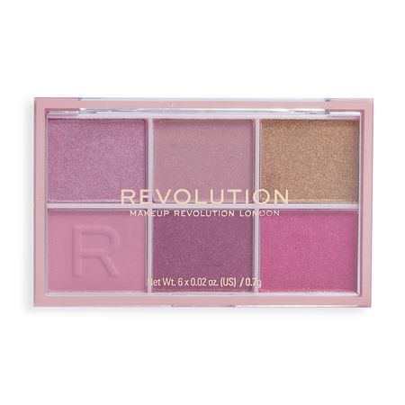 Палетка теней для век REVOLUTION MINI COLOUR RELOADED тон Heartbreaker pink