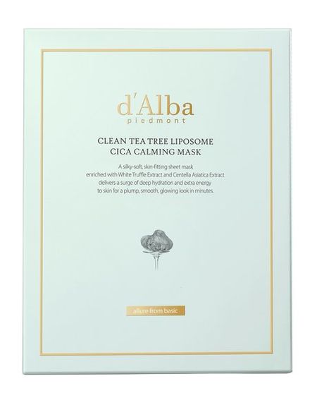 d'Alba Clean Tea Tree Liposome Cica Calming Mask Set