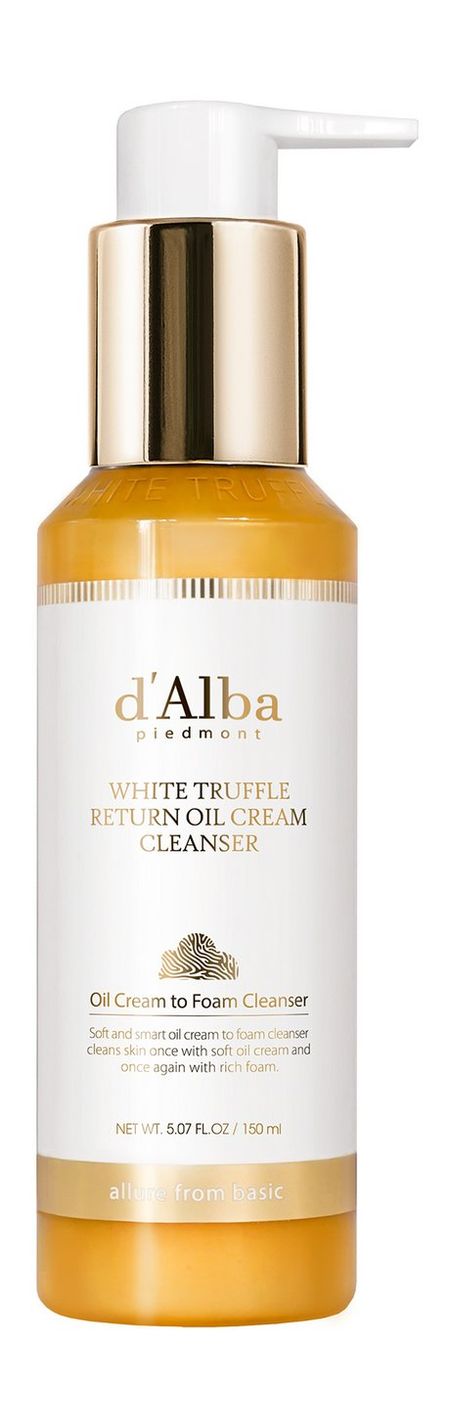 d'Alba White Truffle Return Oil Cream Cleanser