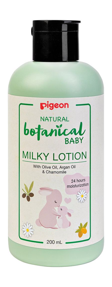 Pigeon Natural Botanical Baby Milky Lotion кто где спит