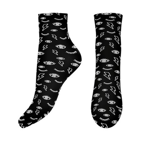 Носки женские CONTE ELEGANT FANTASY Eye черный 23-25