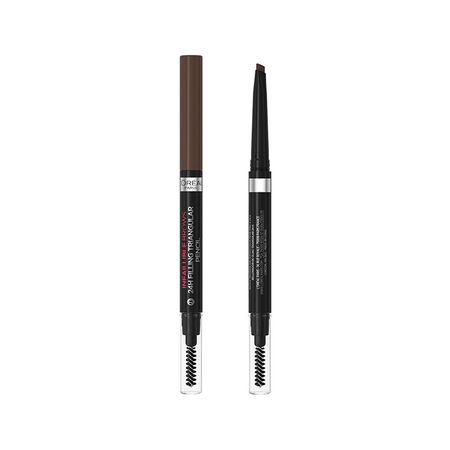 Карандаш для бровей LOREAL INFAILLIBLE BROWS 24H FILLING TRIANGULAR PENCIL автоматический тон 3.0 brunette