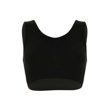 Топ женский TRENDY LOOK на широких бретелях черный M женский бюст развитие и укрепление женской груди новейшее руководство… 3 изд м морген