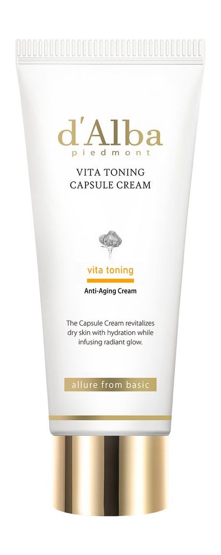 d'Alba Vita Toning Anti-Aging Capsule Cream Tube