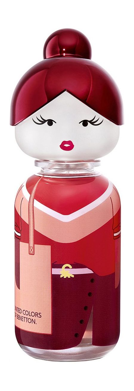 United Colors Of Benetton Sisterland Red Rose Eau de Toilette наши друзья 250 наклеек