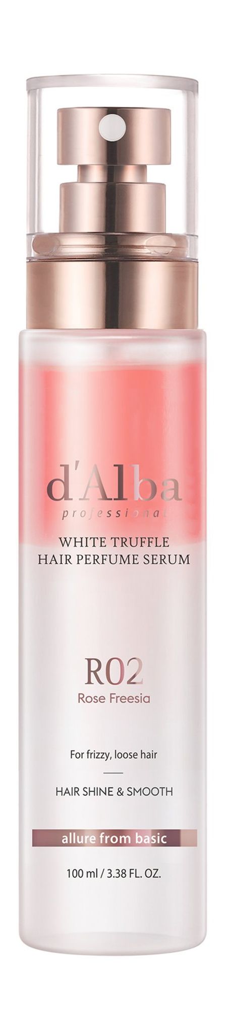 d'Alba R02 Rose Fresia White Truffle Hair Perfume Serum