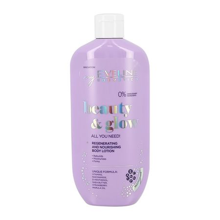 Лосьон для тела EVELINE BEAUTY GLOW восстанавливающий питательный 350 мл нора робертс глубоко под кожей
