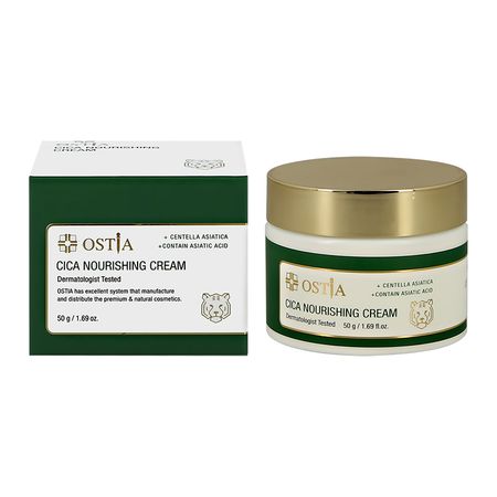 Крем для лица OSTIA с экстрактом центеллы азиатской питательный 50 г