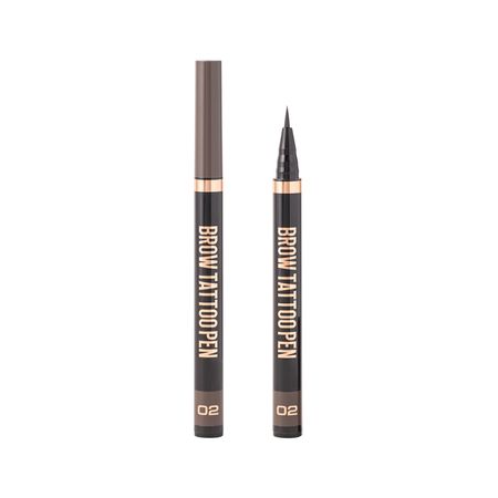 Лайнер для бровей STELLARY BROW TATTOO PEN стойкий тон 02 Brunette крис кэпстик клод великолепный кот