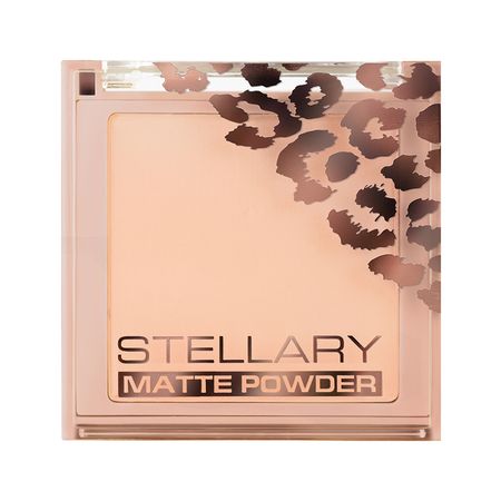 Пудра для лица STELLARY SOFT MATTE POWDER компактная тон SP 02 Розово-бежевый