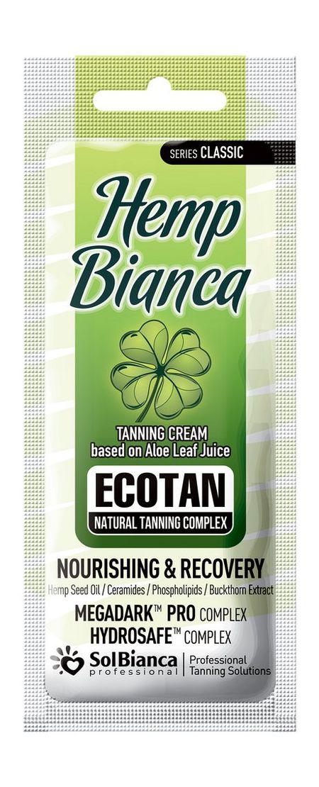 Solbianca Classic Hemp Bianca Tanning Cream