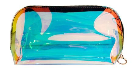 Shinewell Makeup Bag Голографический эффект пенал косметичка “ ы” прозрачная пвх ассорти