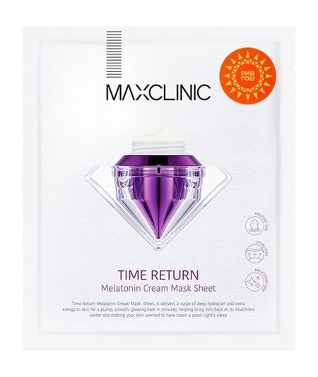 Maxclinic Time Return Melatonin Cream Mask Sheet Mask