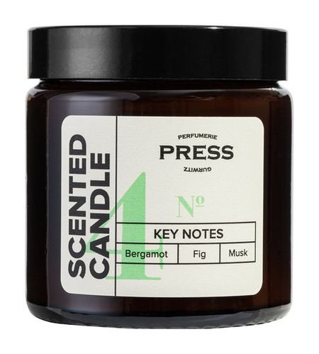 Press Gurwitz Scented Candle №4 Bergamot, Fig, Musk